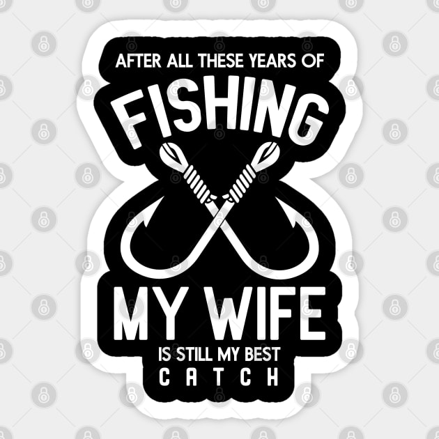 After all these years of fishing Sticker by Tripnotic